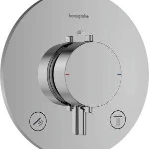 Système de douche Hansgrohe Ecostat Comfort S Chromé Commander Vite